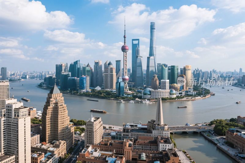 上海陆家嘴城市景观