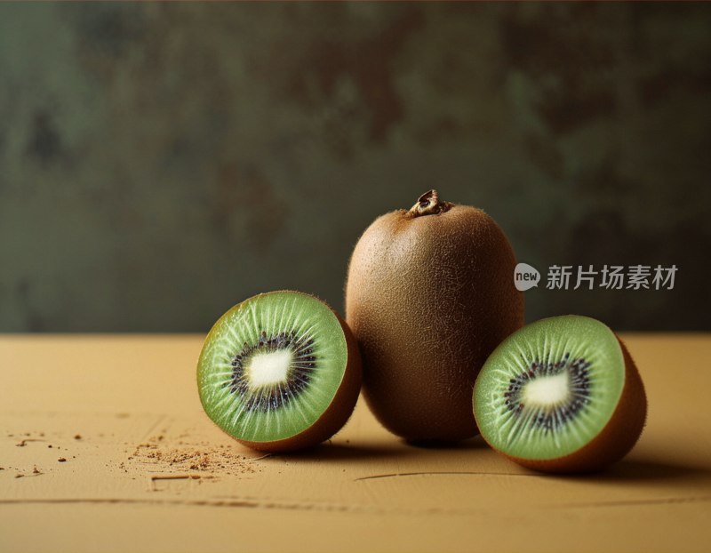 绿心猕猴桃切片