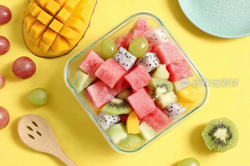 多彩水果拼盘展示