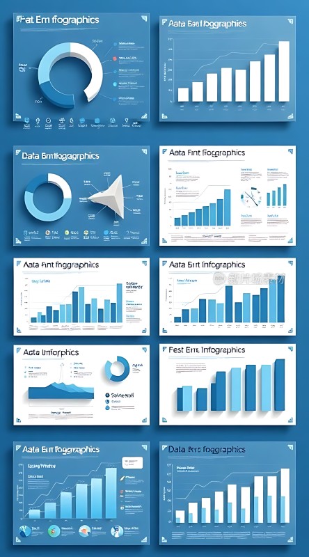 数据可视化图表设计模板合集