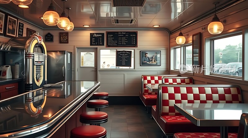 复古餐厅温馨氛围