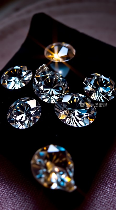 璀璨钻石闪耀光芒