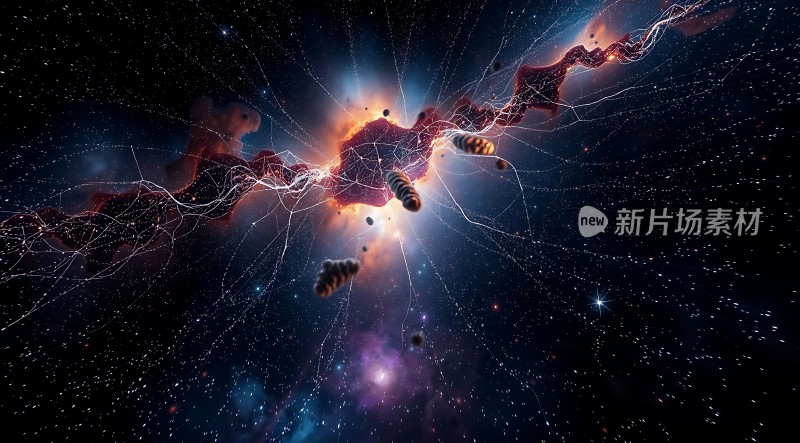 宇宙奇观星云与星际尘埃