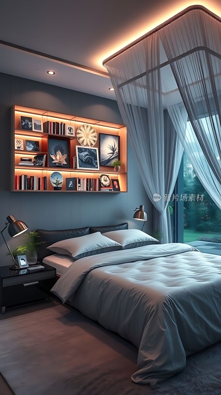 现代卧室设计简约风格温馨舒适
