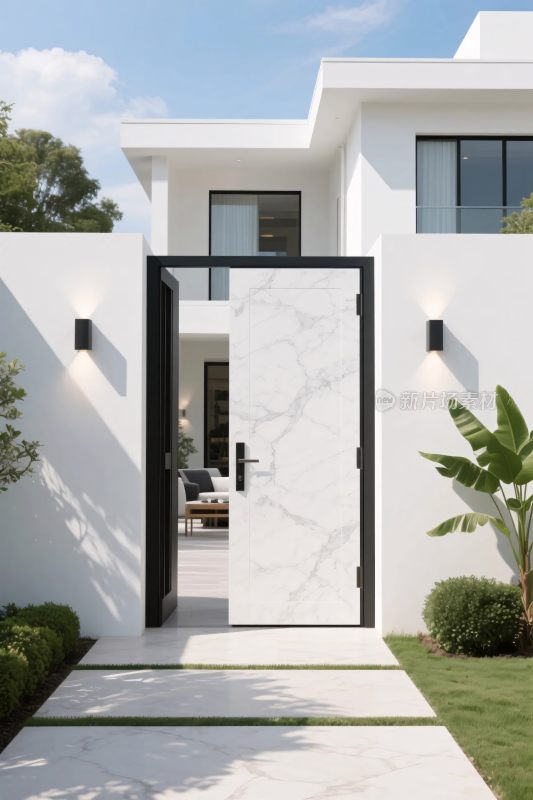 现代住宅入口景观