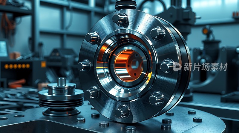 精密机械部件展示