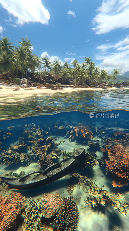 令人惊叹珊瑚水下风景