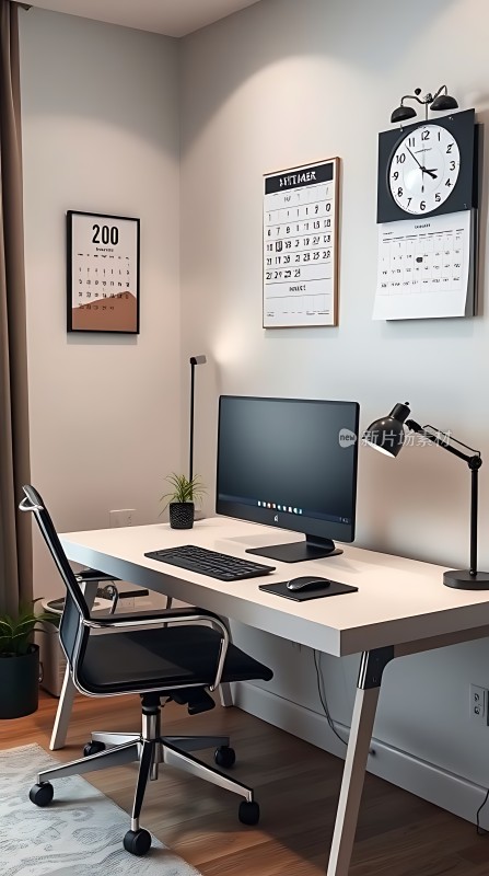 简约办公空间现代工作环境