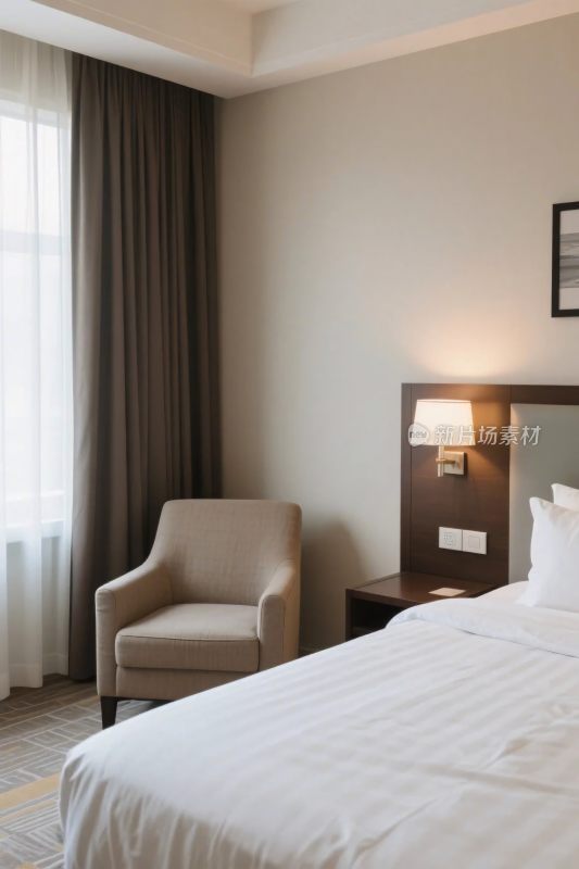 酒店客房室内场景