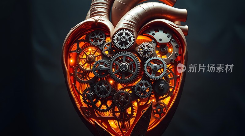机械之心齿轮与心脏的结合