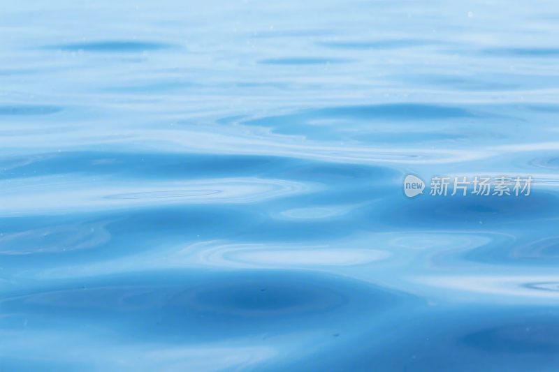 蓝色水面波纹