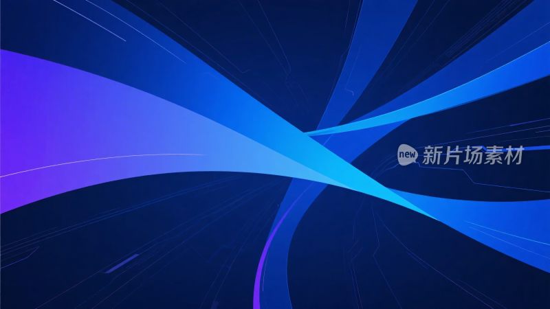 蓝紫色动感线条背景图