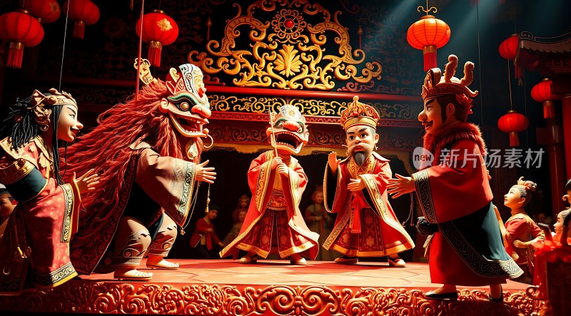 传统节日庆典上的精彩表演