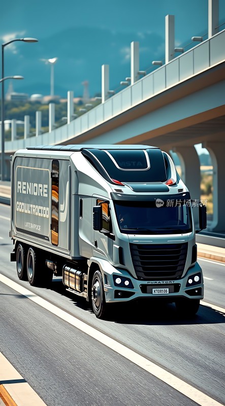 未来科技卡车高效物流新篇章