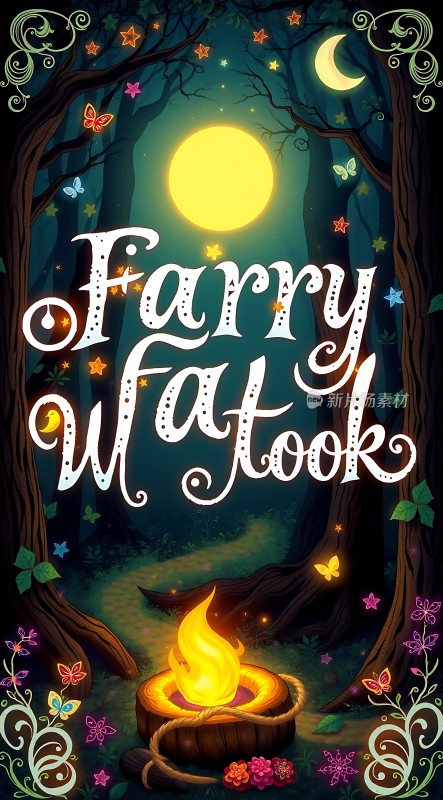 精灵迷踪月光下的神秘森林