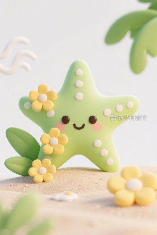 可爱卡通星星小摆件