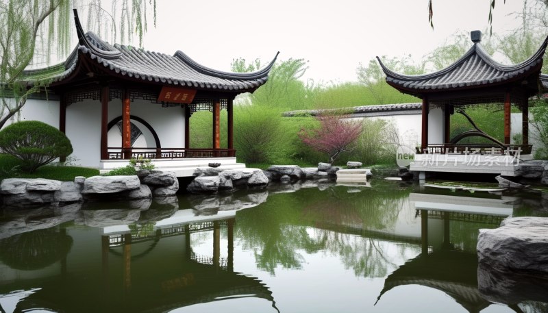 潍坊归真园景致