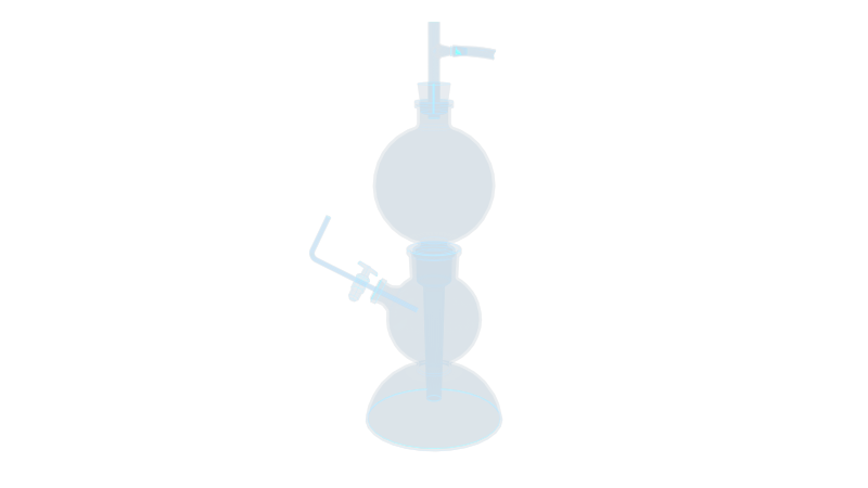 烧杯实验室器材仪器 试验仪器科幻透明网格