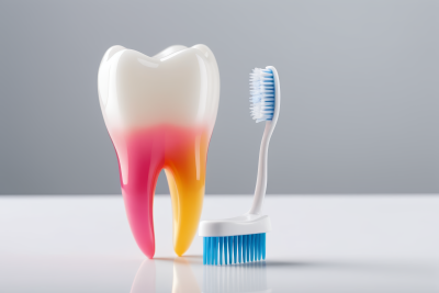 桌子上放着牙刷和牙膏图片 桌子上放着牙刷和牙膏图片