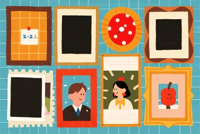 多彩相框插画集合 多彩相框插画集合