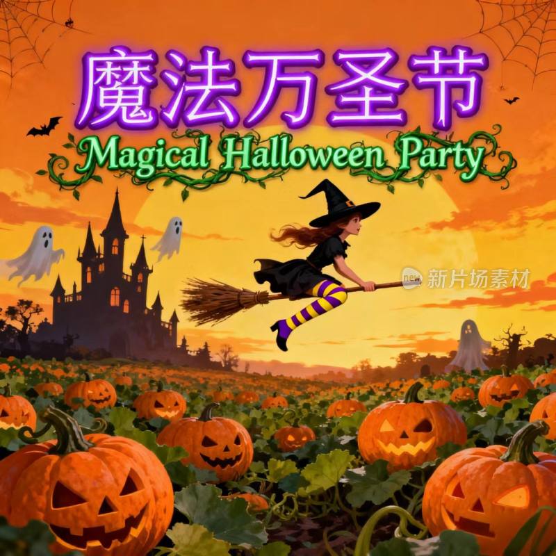 万圣节 南瓜 派对 捣蛋 嘉年华