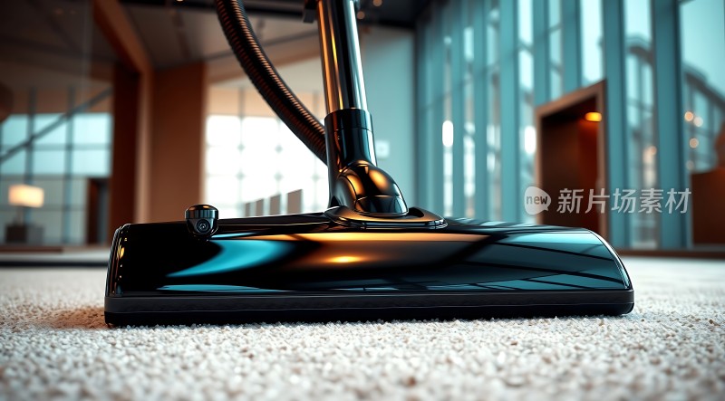 新片场素材 吸尘器清洁地毯