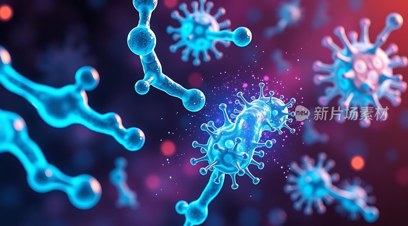 新片场素材 病毒入侵