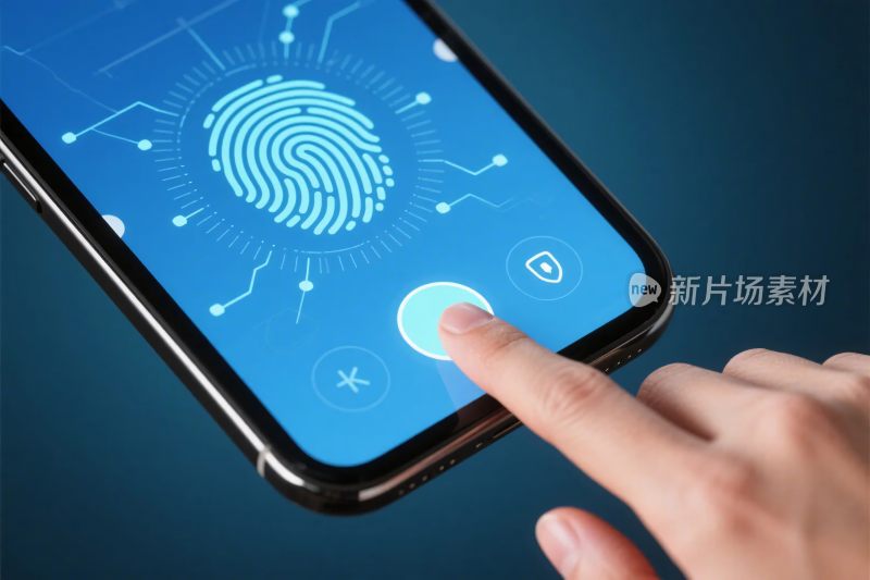 手机指纹验证界面