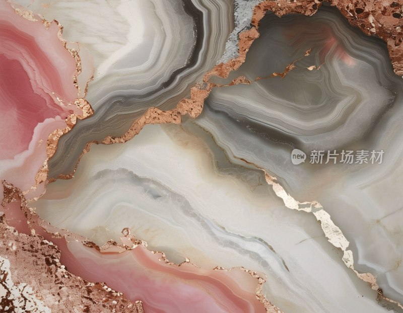 玫瑰金大理石瓷砖