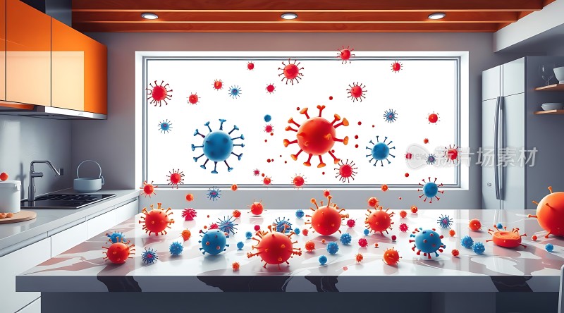 病毒入侵现代厨房