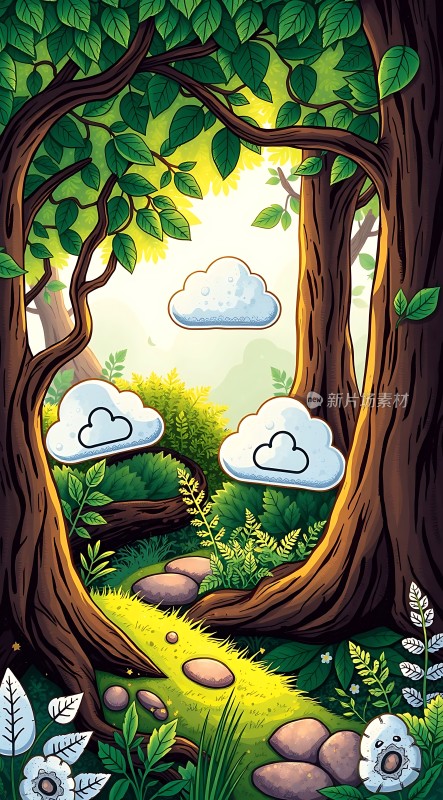 森林秘境探秘之旅