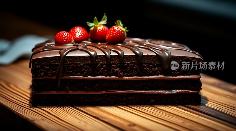 巧克力草莓蛋糕