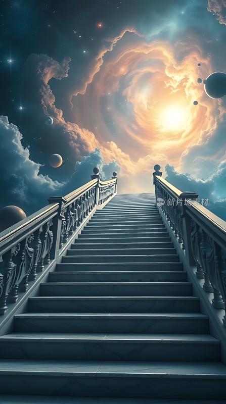 星际阶梯通往宇宙深处