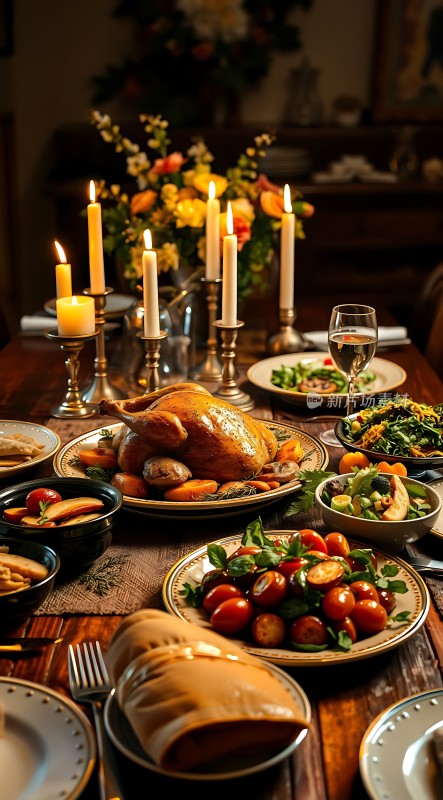 烛光晚餐盛宴美味佳肴尽享