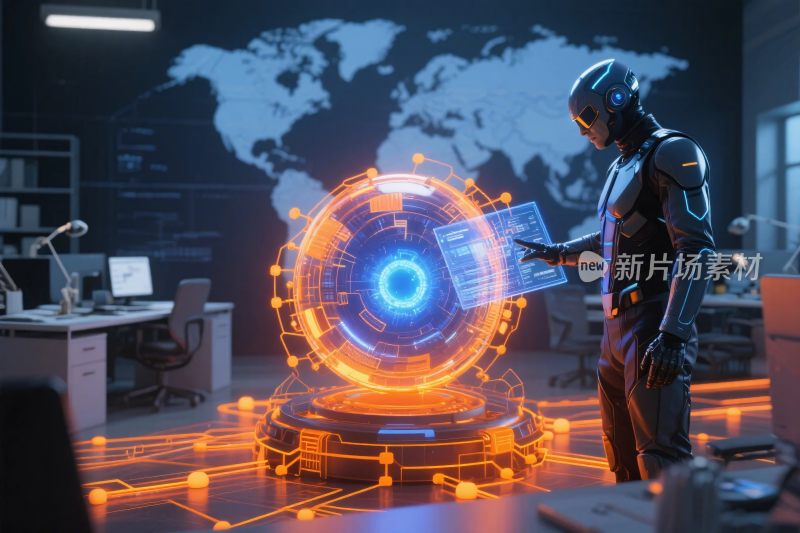 未来科技交互场景