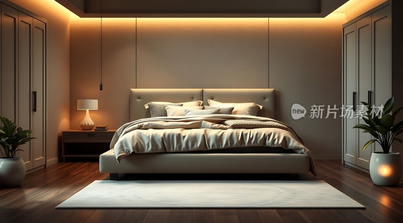 现代卧室设计温馨舒适简约风格