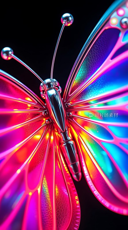 多彩蝴蝶翅膀