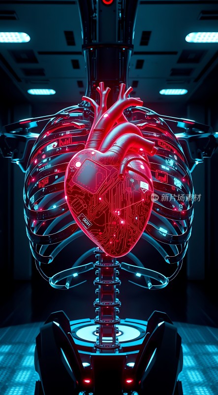 科技之心机械心脏与电路的结合