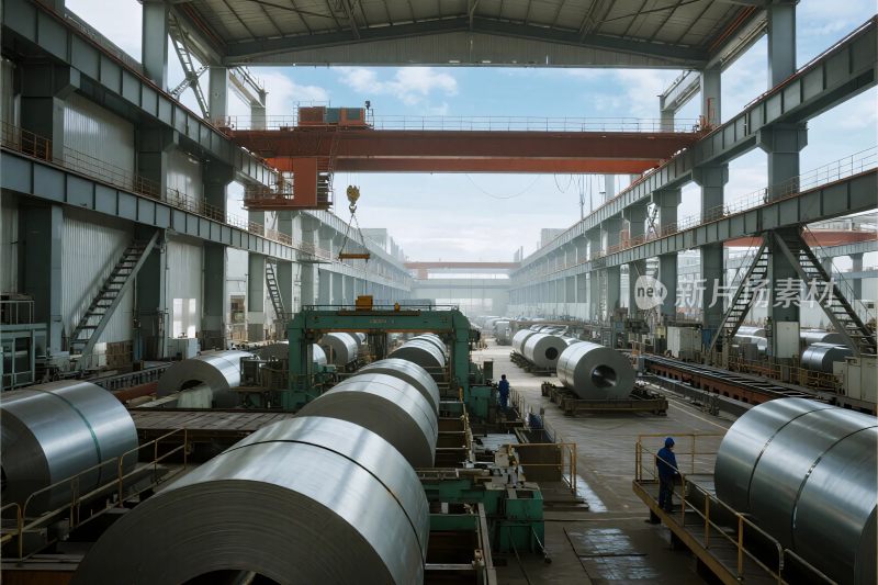 大型工业厂房场景