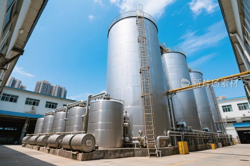 工业储罐设施场景