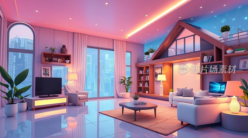 现代家居设计温馨舒适生活空间