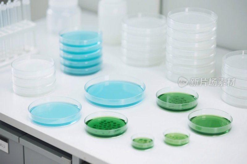 实验室培养皿容器场景