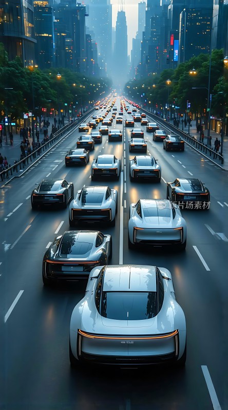 未来之城智能出行新时代