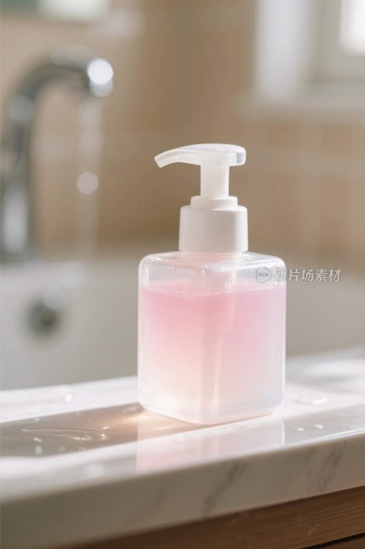 洗手液与洗手台