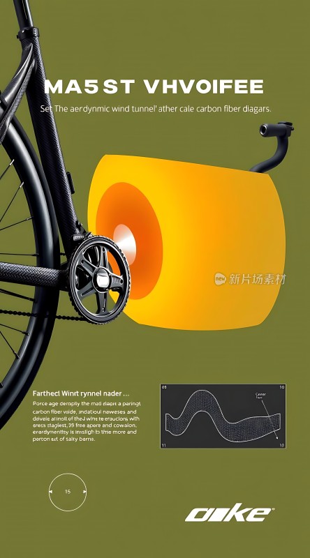 碳纤维风道设计提升骑行效率
