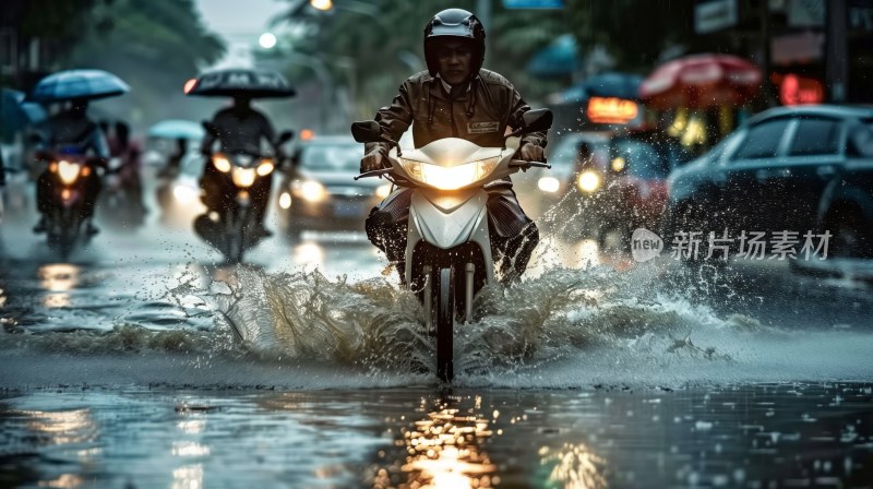 暴雨洪水灾害