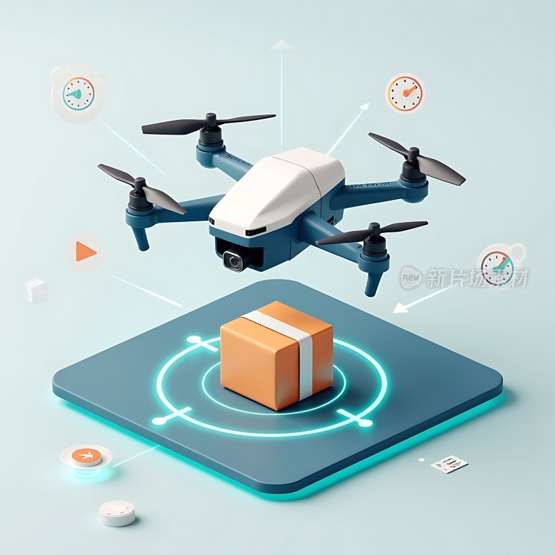 无人机配送系统高效便捷