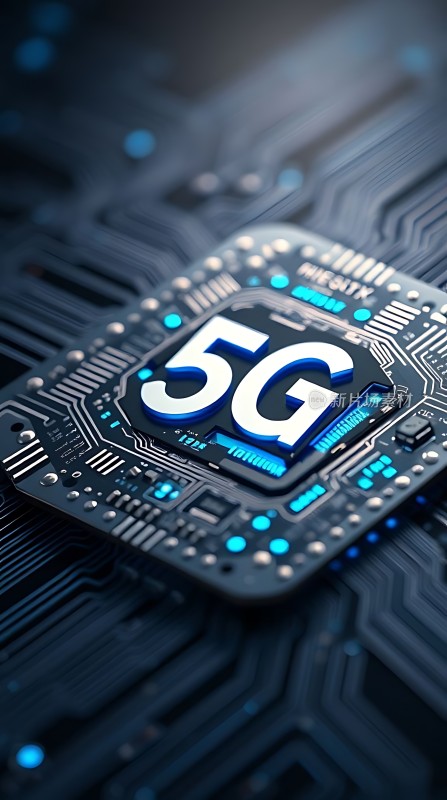 5G芯片科技感