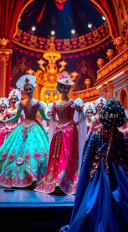 舞台上的华丽舞者