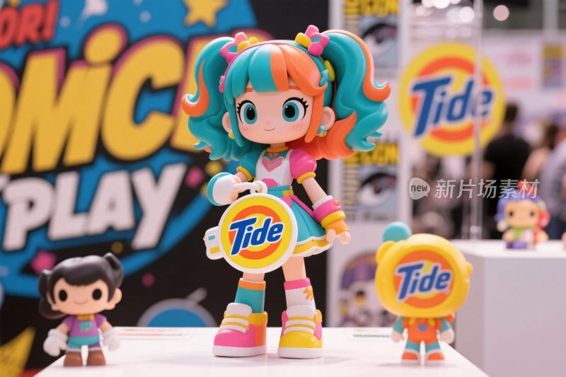 品牌卡通玩偶展示